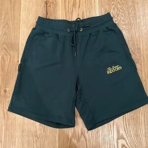 Sadire - The Great Indoors Drawstring Shorts Green Yellow